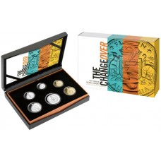 AUSTRALIA 2016 . PROOF SET . CHANGEOVER . GENUINE . RARE SET